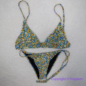 New!  Set! Rhythm. Free People Carrie Itsy bralette  Bikini, size S